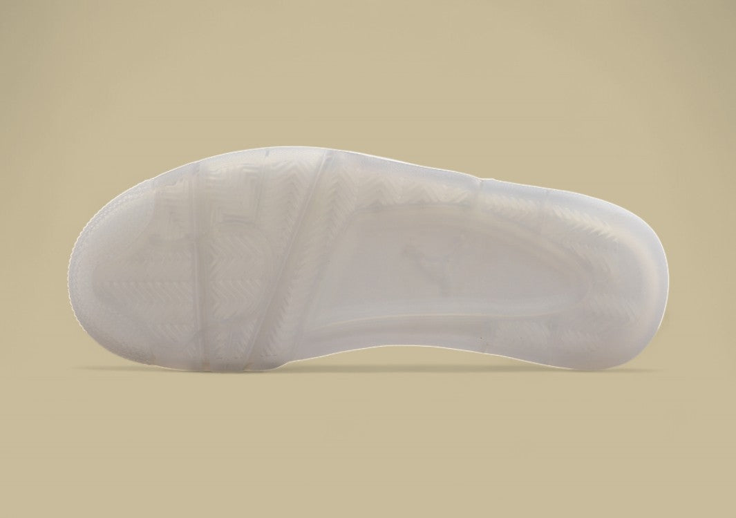 Air Jordan 4 "Remastered" White And Chrome