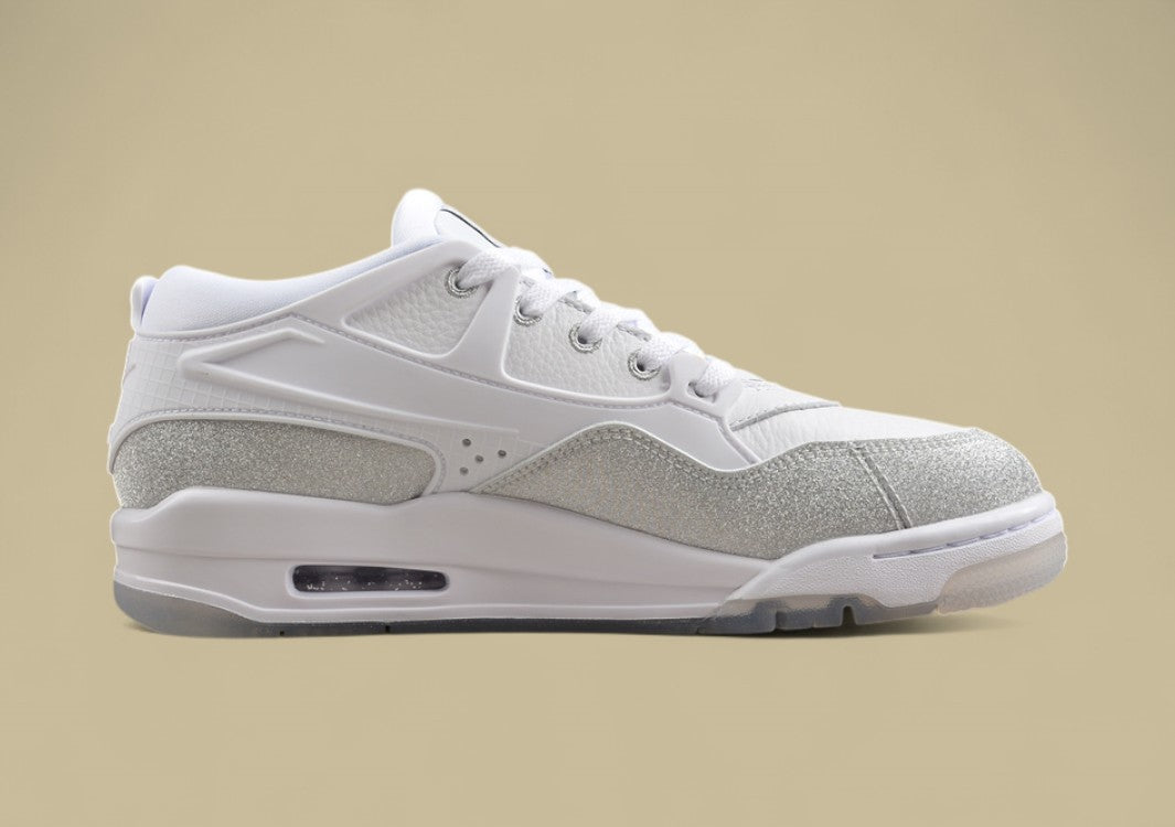 Air Jordan 4 "Remastered" White And Chrome