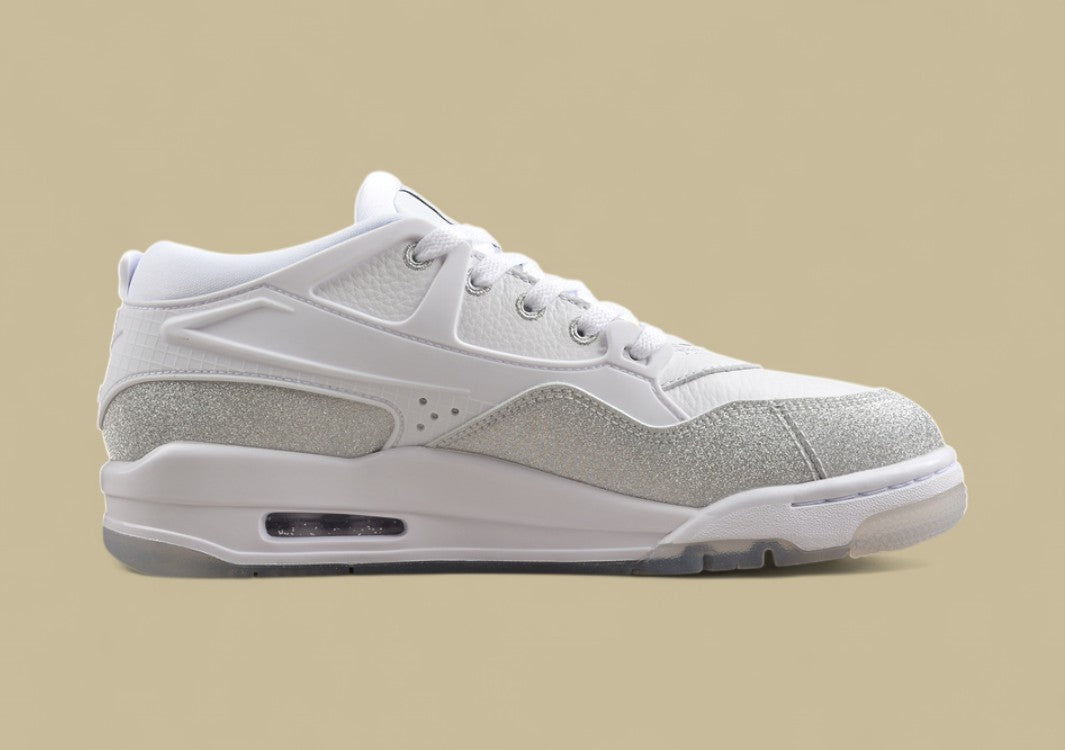 Air Jordan 4 "Remastered" White And Chrome