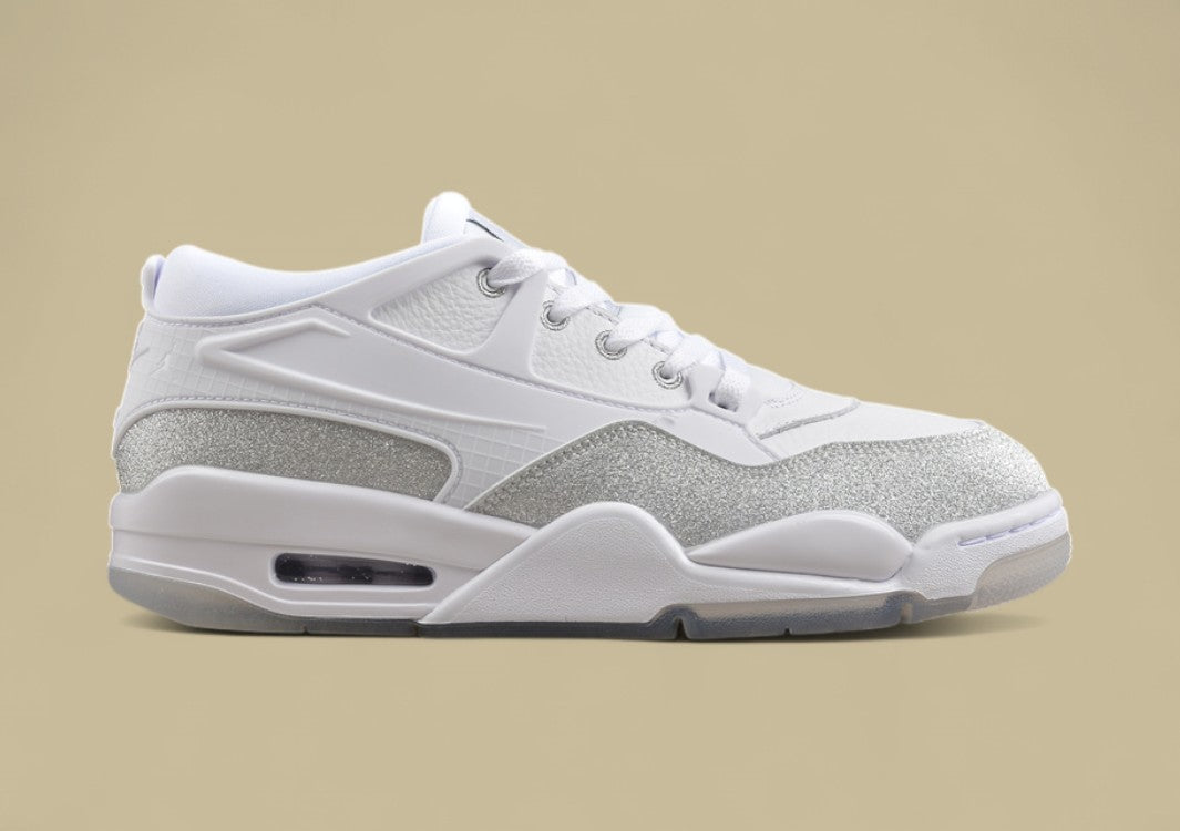 Air Jordan 4 "Remastered" White And Chrome