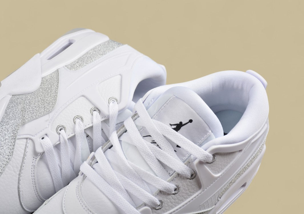 Air Jordan 4 "Remastered" White And Chrome