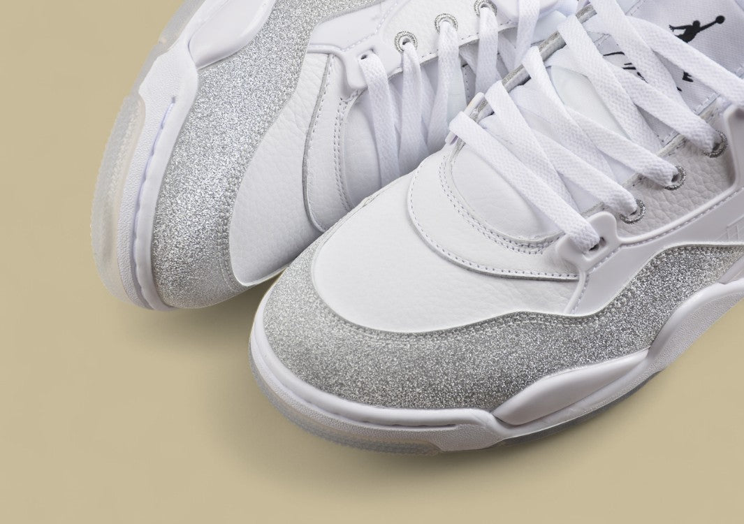 Air Jordan 4 "Remastered" White And Chrome
