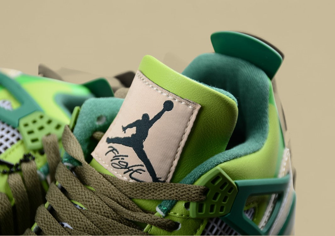 Air Jordan 4 Retro "Canvas Green"