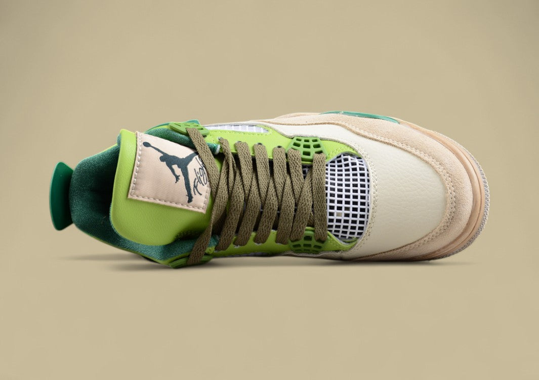 Air Jordan 4 Retro "Canvas Green"
