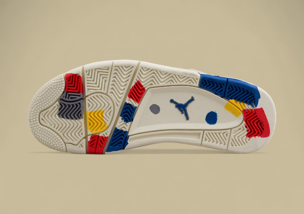 Air Jordan 4 Retro "Canvas" White Canvas