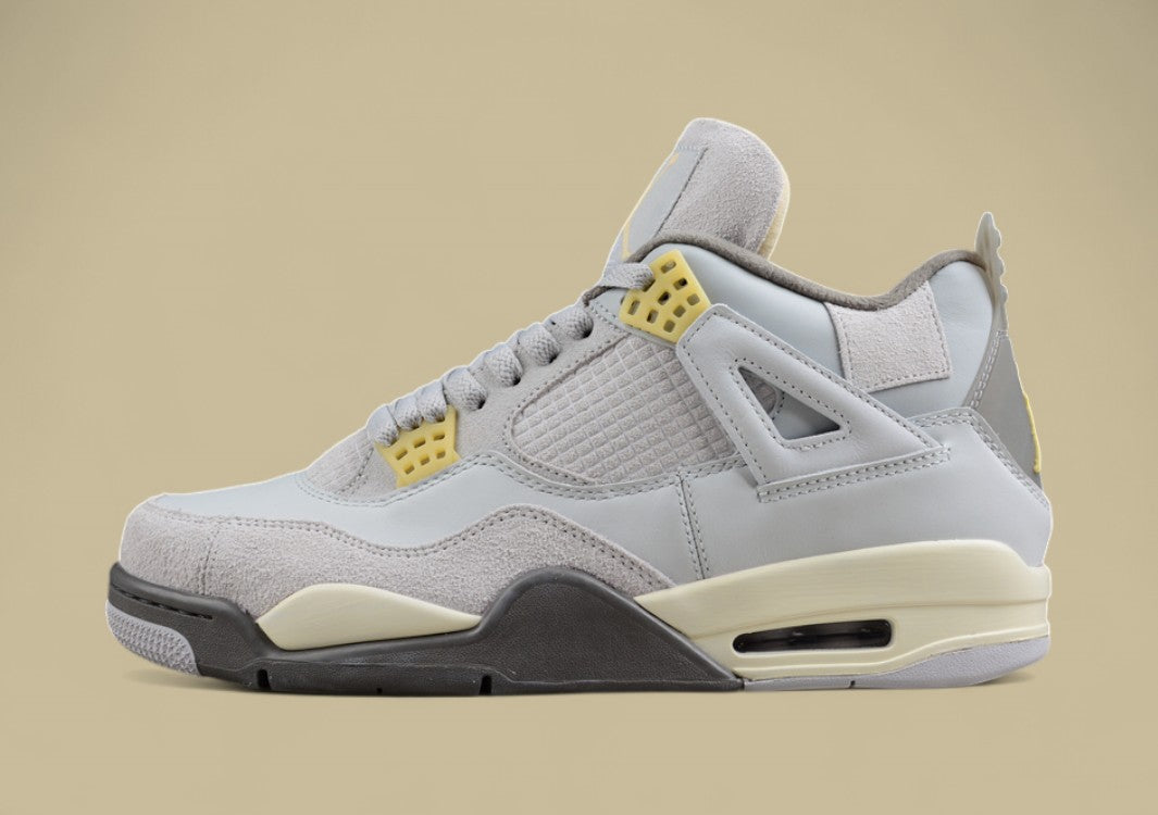 Air Jordan 4 Retro "Craft"  Gray Cement