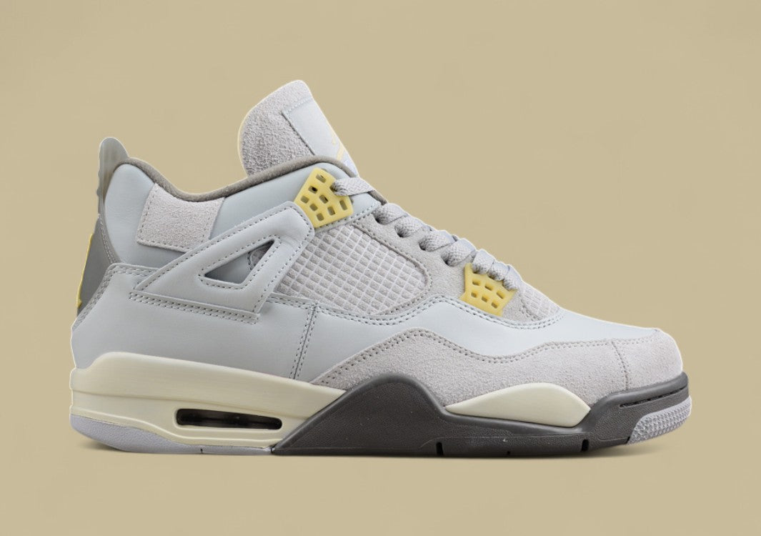 Air Jordan 4 Retro "Craft"  Gray Cement
