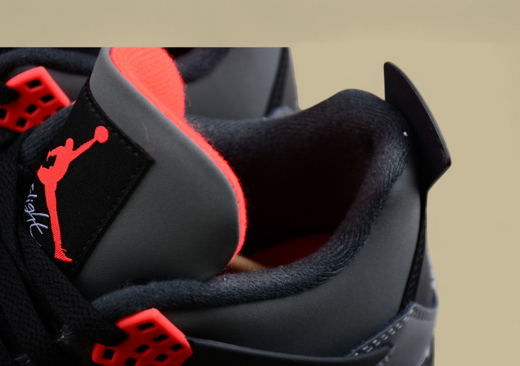 Air Jordan 4 Retro "Infrared" Joe 4 Black and Gray