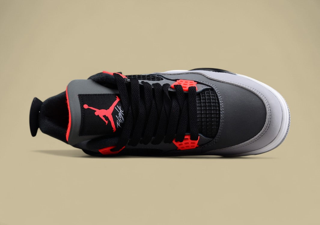Air Jordan 4 Retro "Infrared" Joe 4 Black and Gray