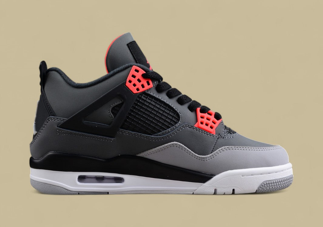 Air Jordan 4 Retro "Infrared" Joe 4 Black and Gray