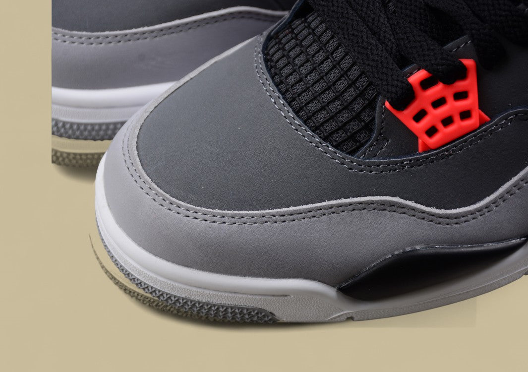 Air Jordan 4 Retro "Infrared" Joe 4 Black and Gray