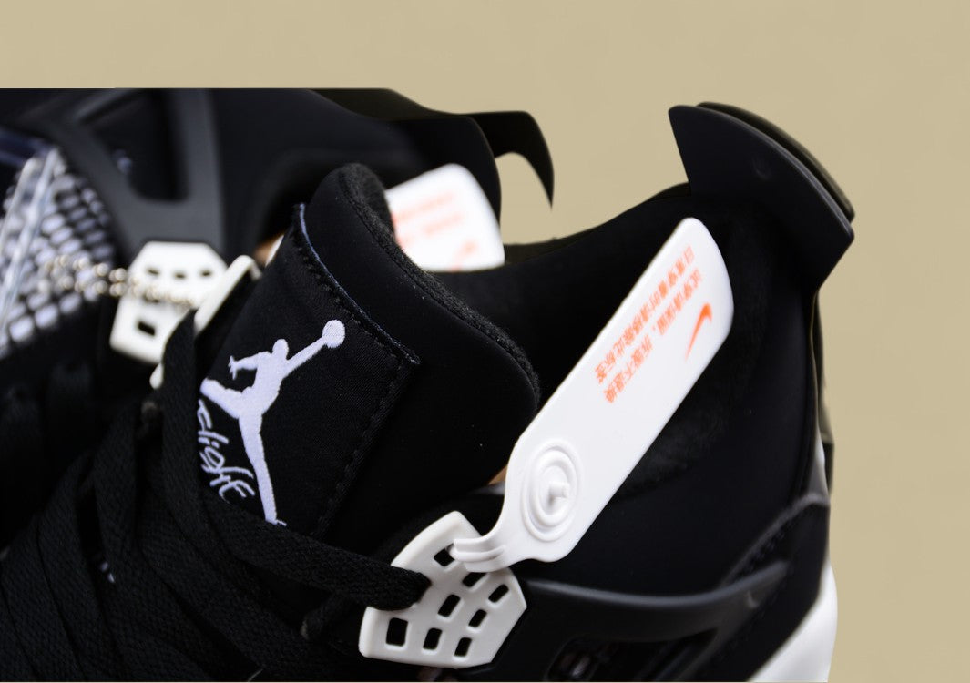 Air Jordan 4 Retro Joe 4 Black and White