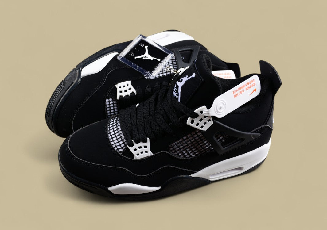 Air Jordan 4 Retro Joe 4 Black and White