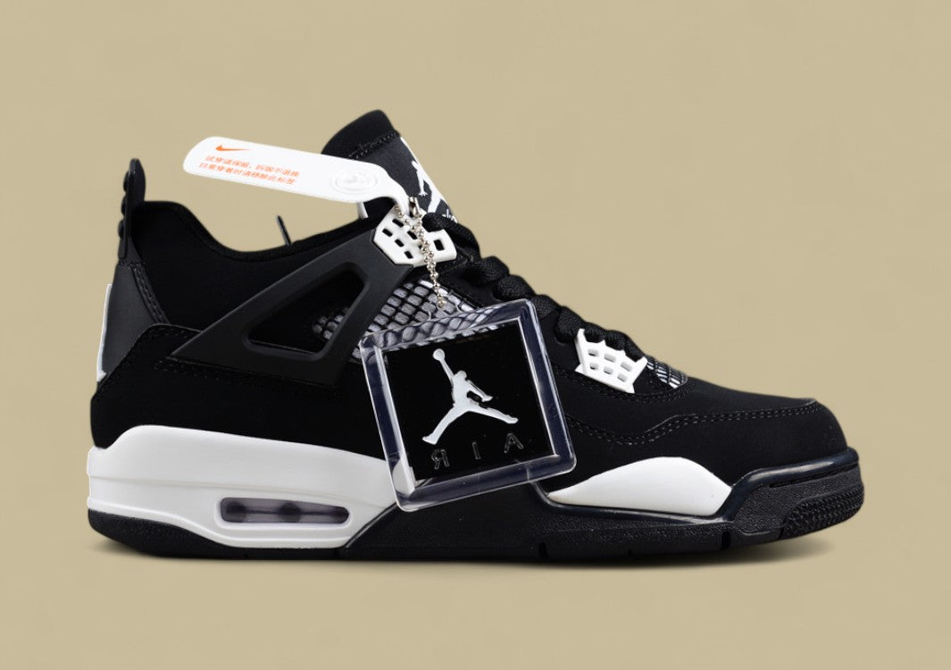 Air Jordan 4 Retro Joe 4 Black and White