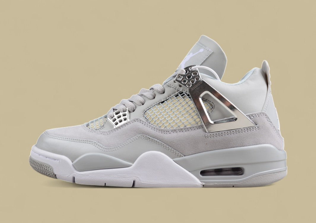 Air Jordan 4 Retro Joe 4 Electroplated Silver