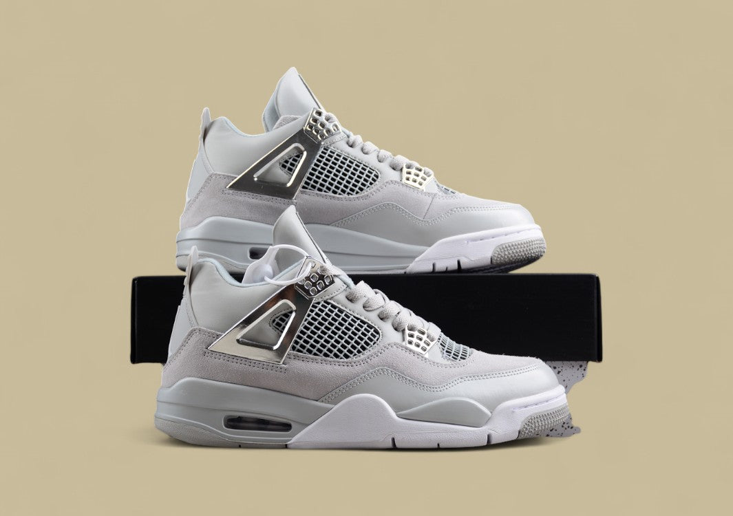 Air Jordan 4 Retro Joe 4 Electroplated Silver