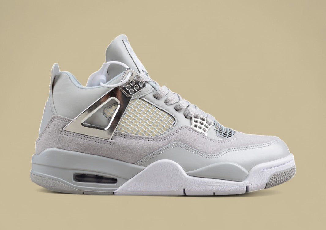 Air Jordan 4 Retro Joe 4 Electroplated Silver