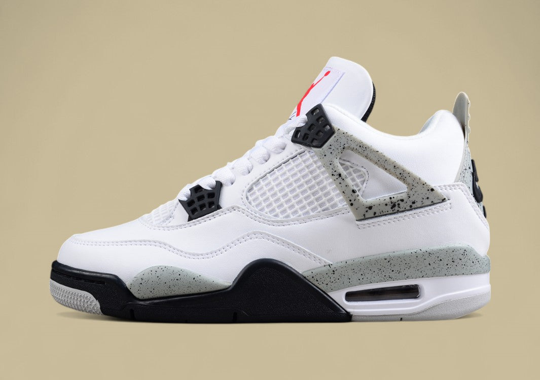 Air Jordan 4 Retro Joe 4 White Cement White Gray