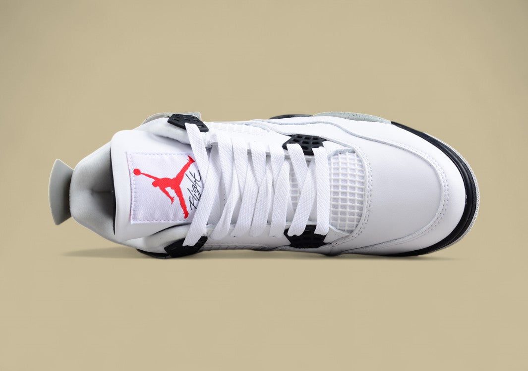 Air Jordan 4 Retro Joe 4 White Cement White Gray