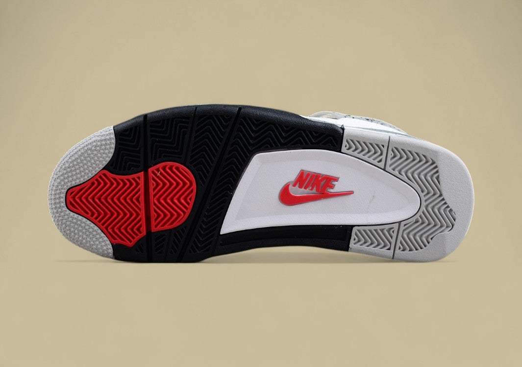 Air Jordan 4 Retro Joe 4 White Cement White Gray