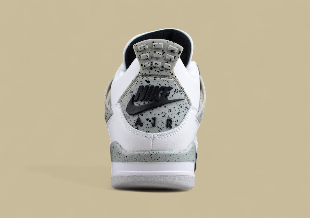 Air Jordan 4 Retro Joe 4 White Cement White Gray