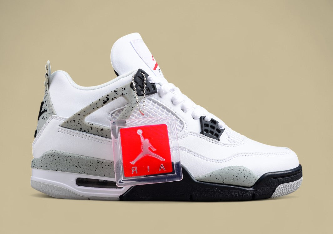 Air Jordan 4 Retro Joe 4 White Cement White Gray