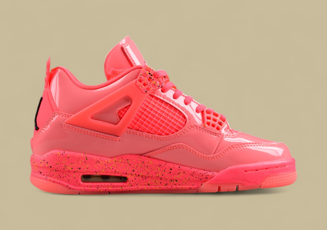 Air Jordan 4 Retro NRG AJ4 Joe 4 Pink Candy Patent Leather Mirror