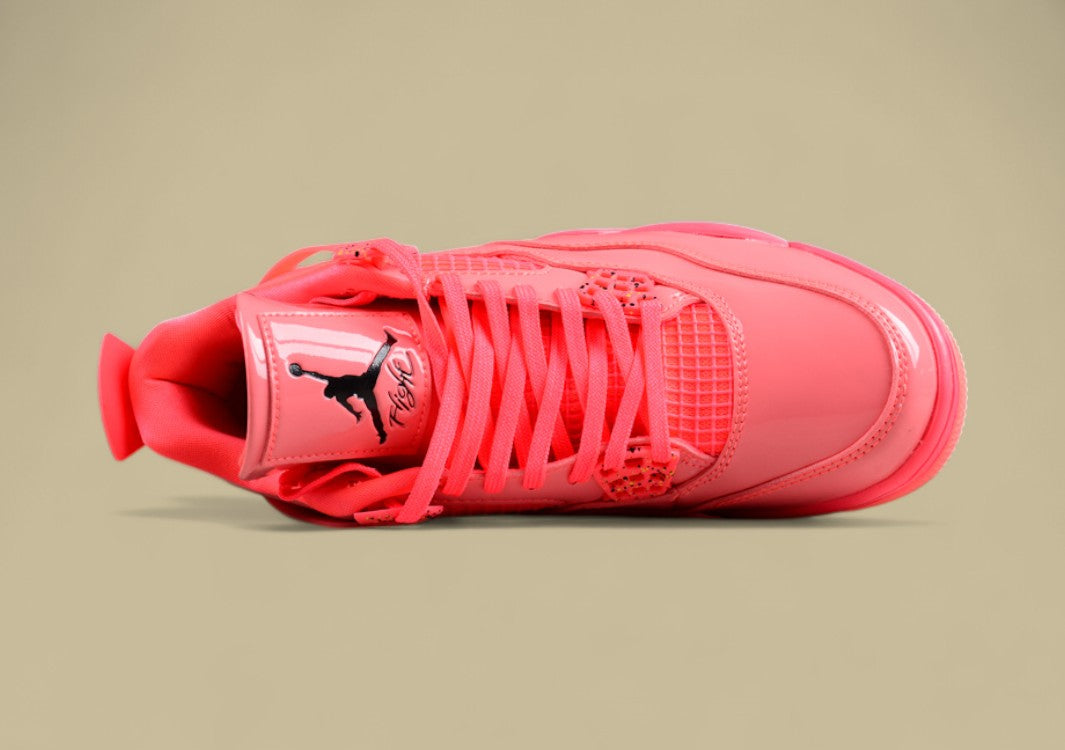 Air Jordan 4 Retro NRG AJ4 Joe 4 Pink Candy Patent Leather Mirror