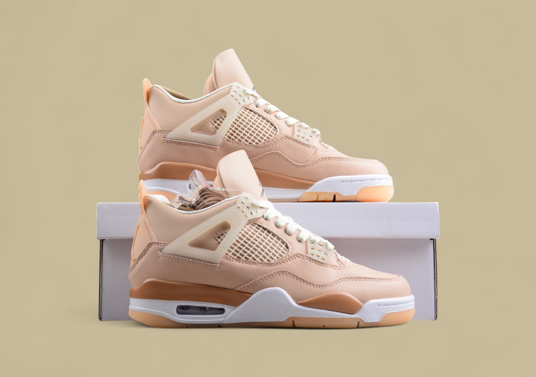 Air Jordan 4 Retro "Shimmer" Joe 4 Khaki Light Color