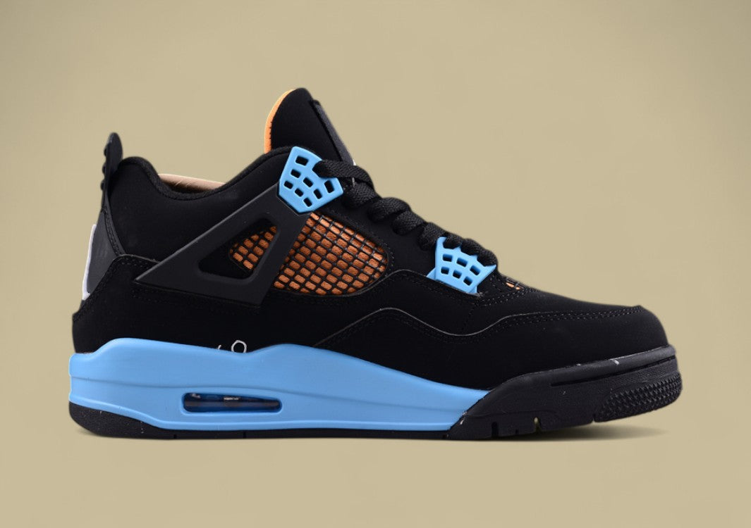 Air Jordan 4 Retro "Thunder" Black and Blue