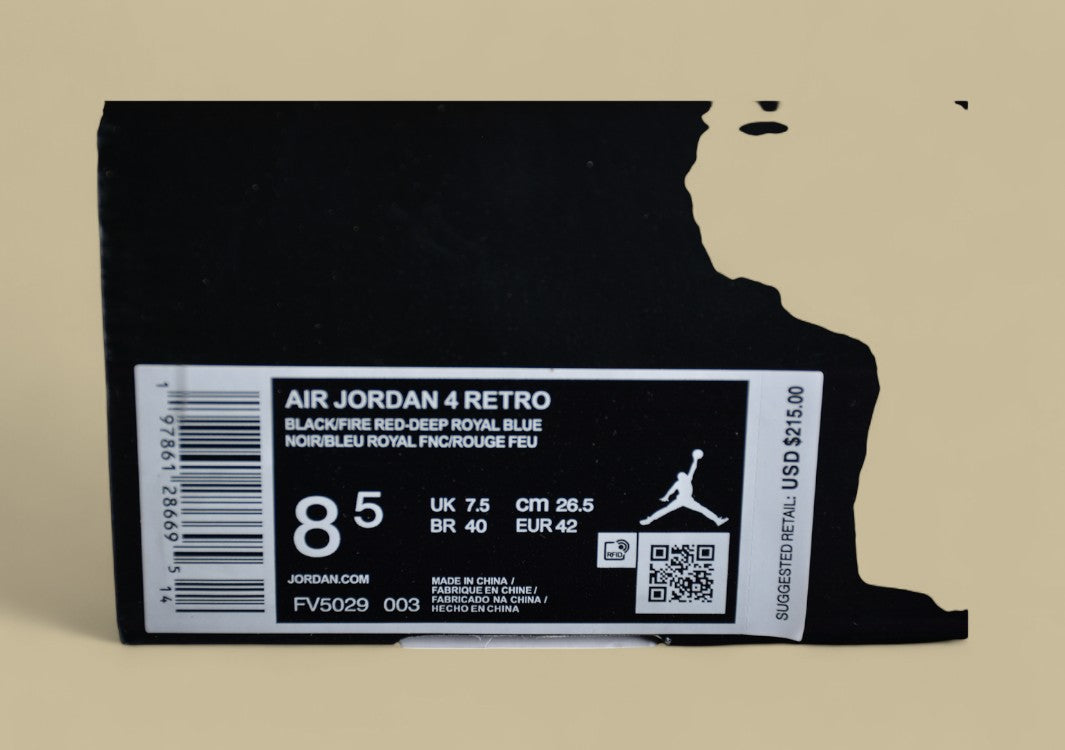 Air Jordan 4 Retro Thunder