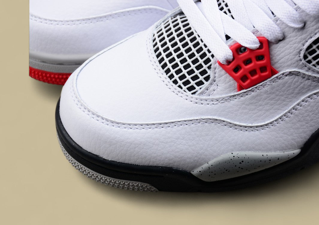 Air Jordan 4 Retro "What The" Mandarin Duck / White Cement