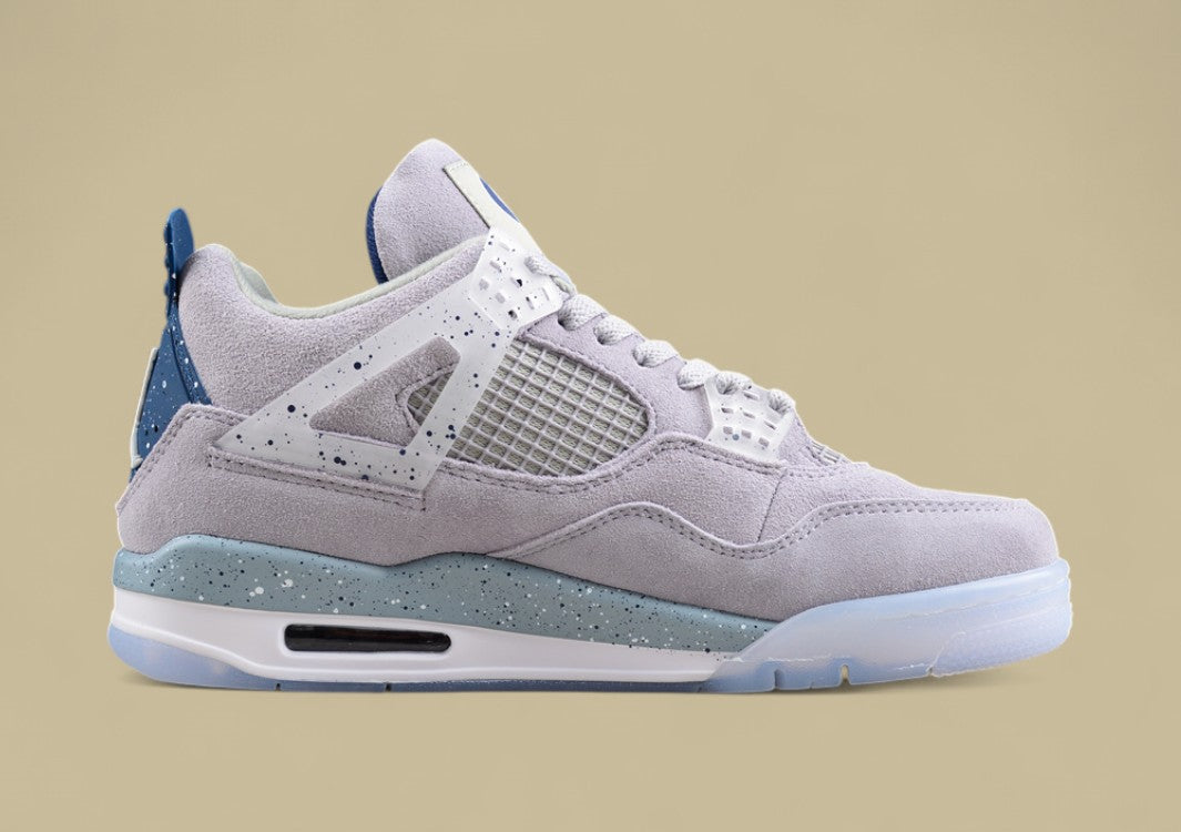 Air Jordan 4 Retro "White/Blue/Grey"