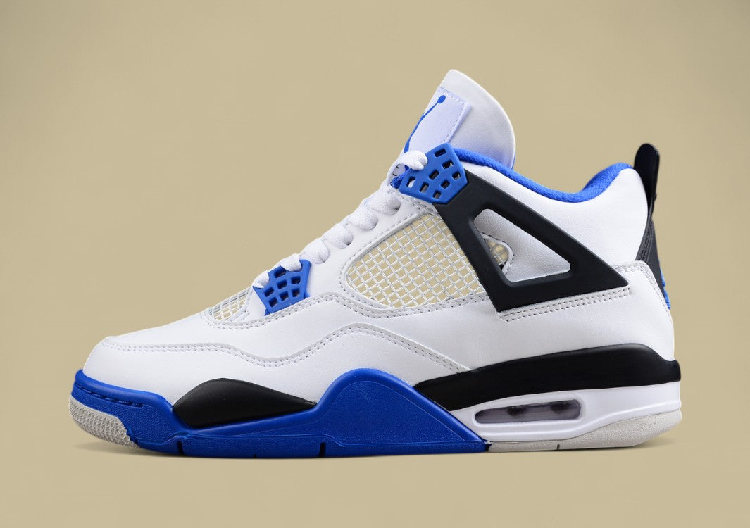 Air Jordan 4 Retro White and Blue