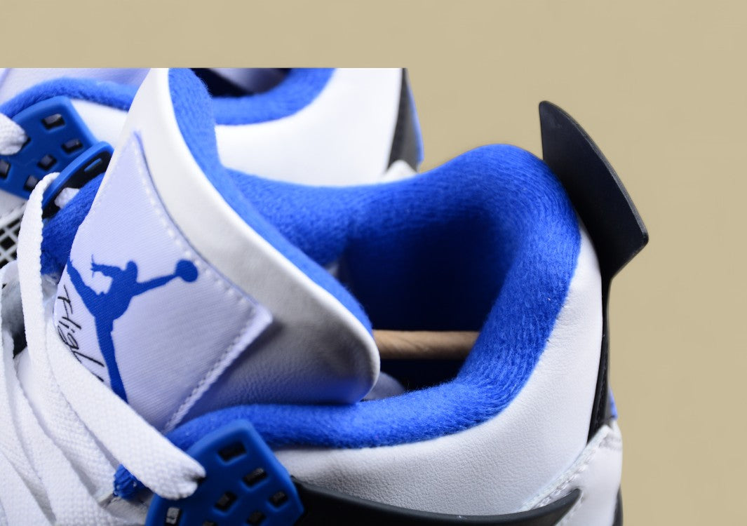 Air Jordan 4 Retro White and Blue