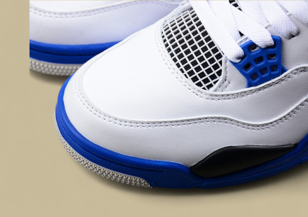 Air Jordan 4 Retro White and Blue