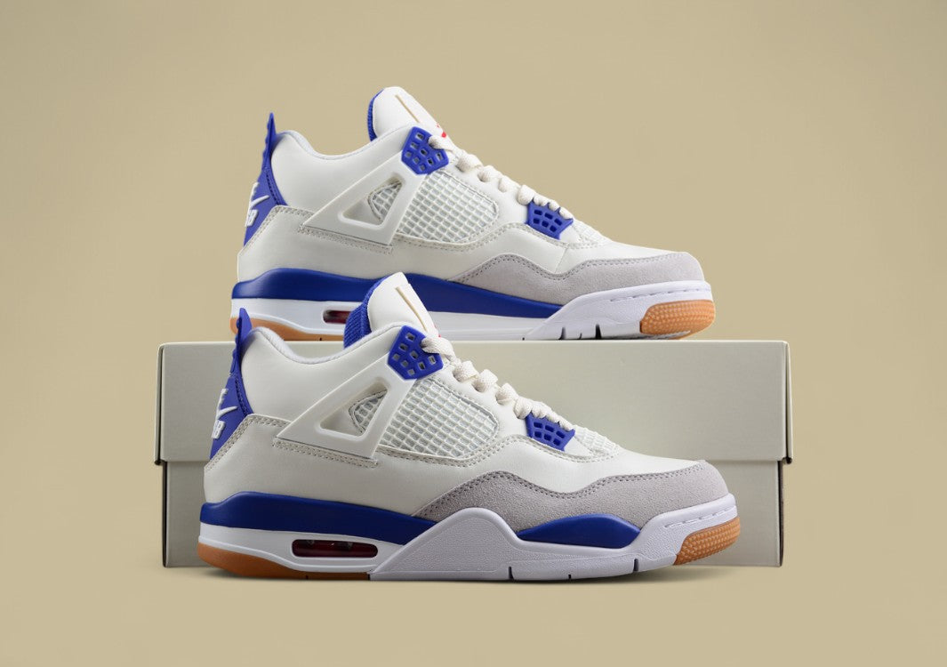 Air Jordan 4 'Sapphire' A Bold Twist on a Classic Icon