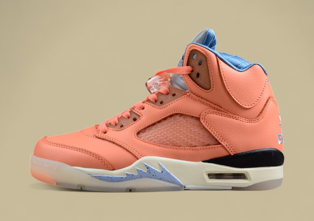 Air Jordan 5 Crimson Bliss With Light Blue