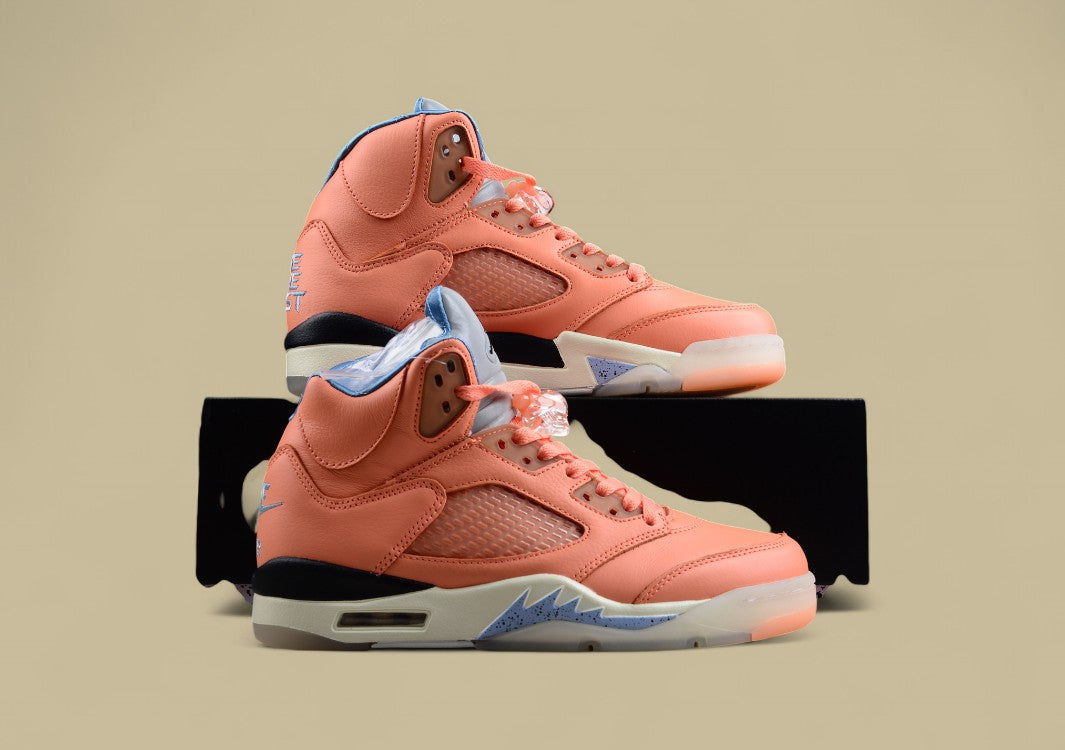 Air Jordan 5 Crimson Bliss With Light Blue