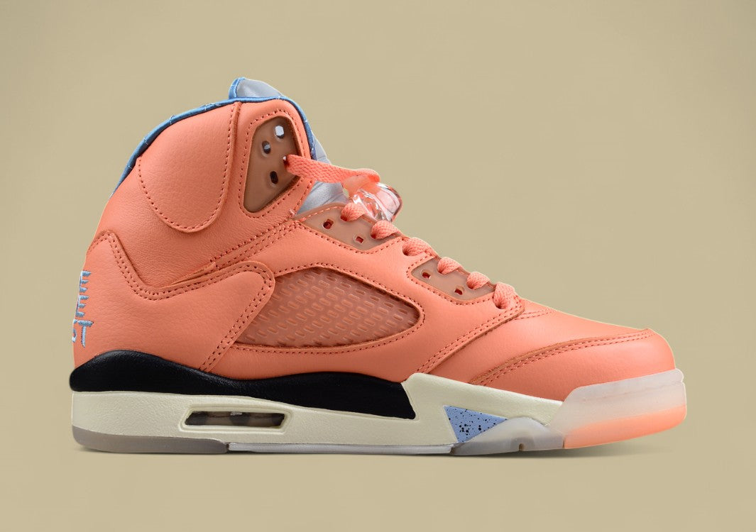 Air Jordan 5 Crimson Bliss With Light Blue