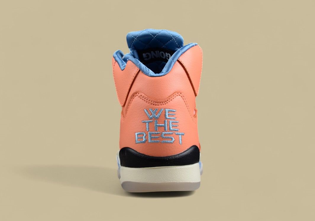 Air Jordan 5 Crimson Bliss With Light Blue