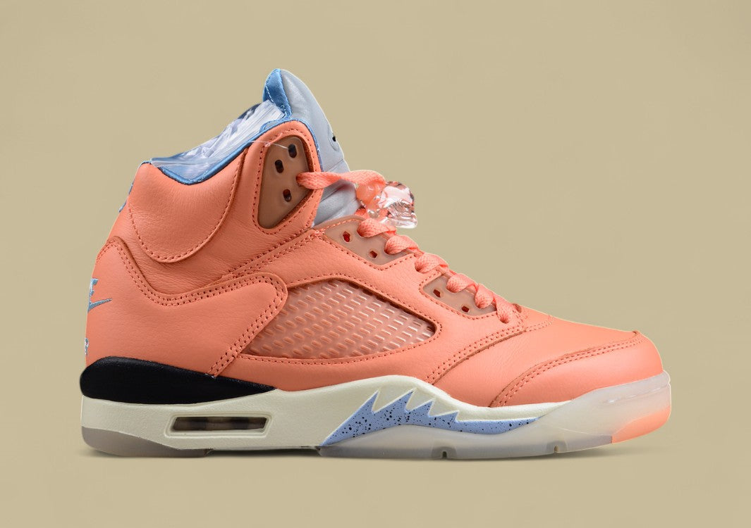 Air Jordan 5 Crimson Bliss With Light Blue