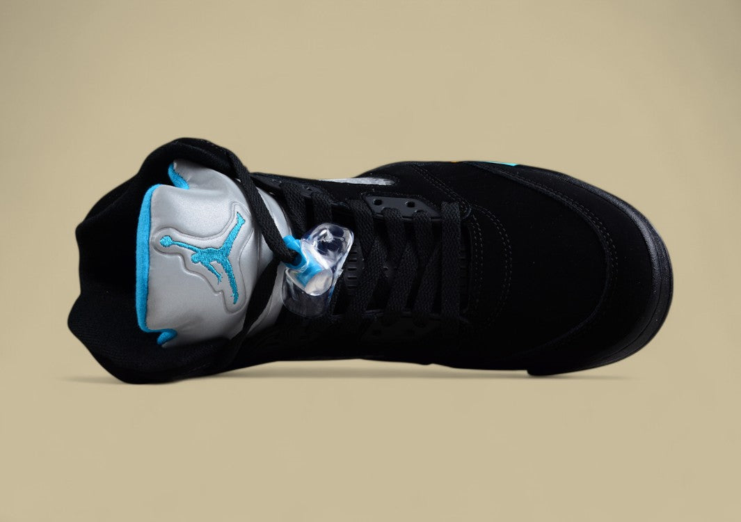 Air Jordan 5 Hornets Green Water Black Suede