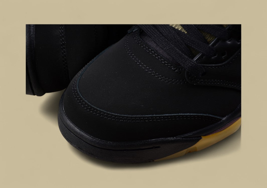 Air Jordan 5 Low "5 Joint Suede Black"