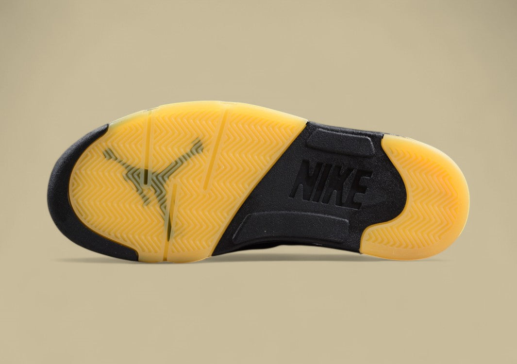 Air Jordan 5 Low "5 Joint Suede Black"