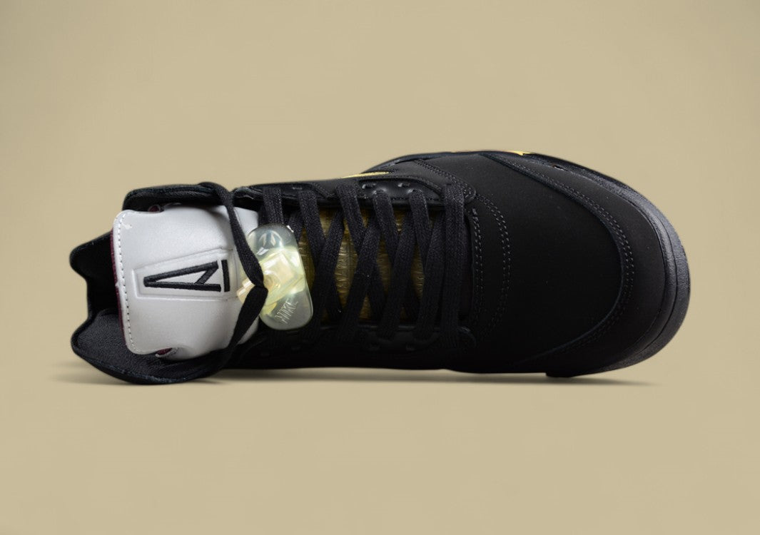 Air Jordan 5 Low "5 Joint Suede Black"