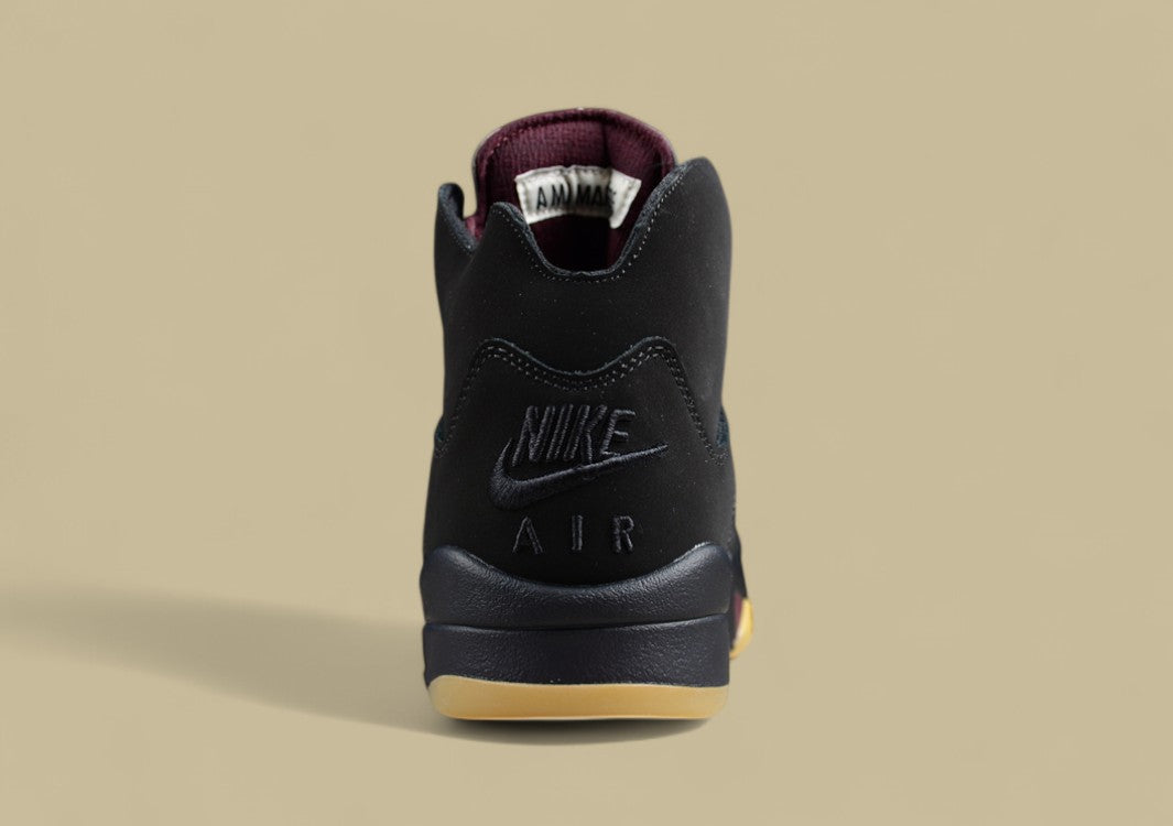 Air Jordan 5 Low "5 Joint Suede Black"