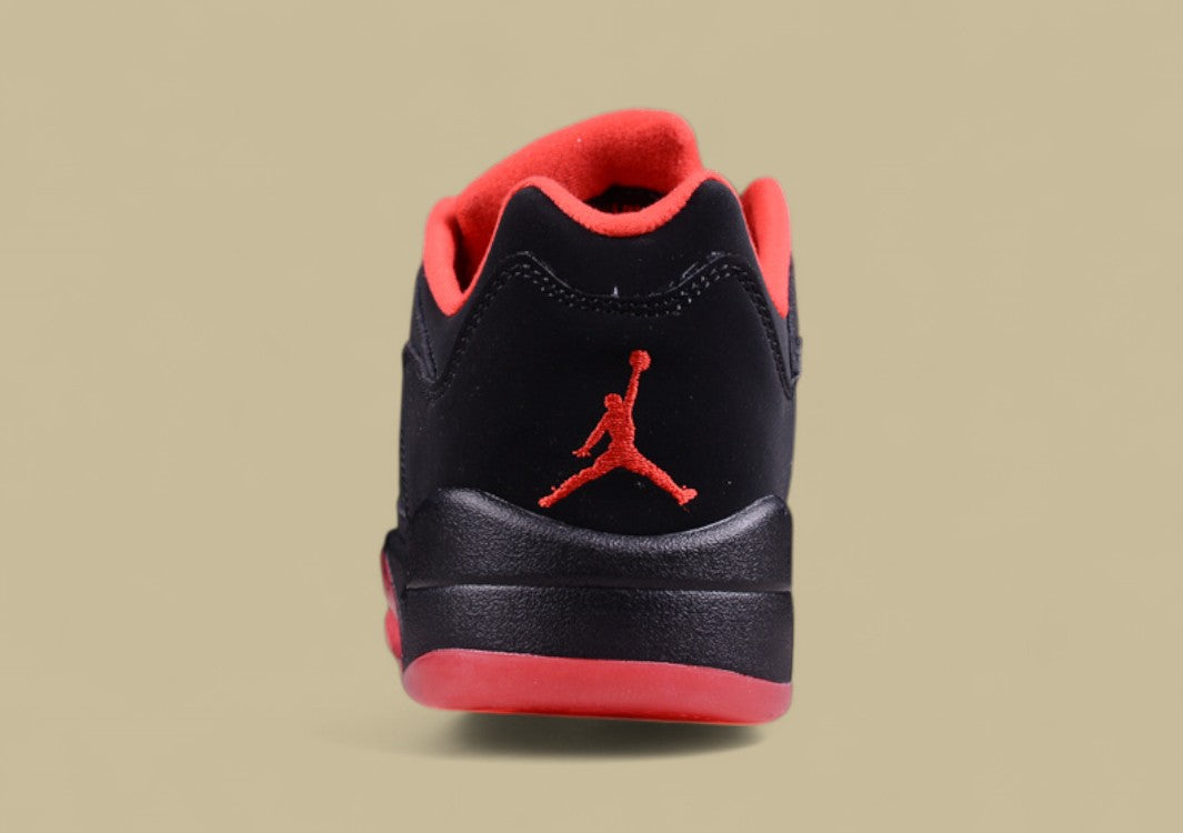 Air Jordan 5 Low Black & Red