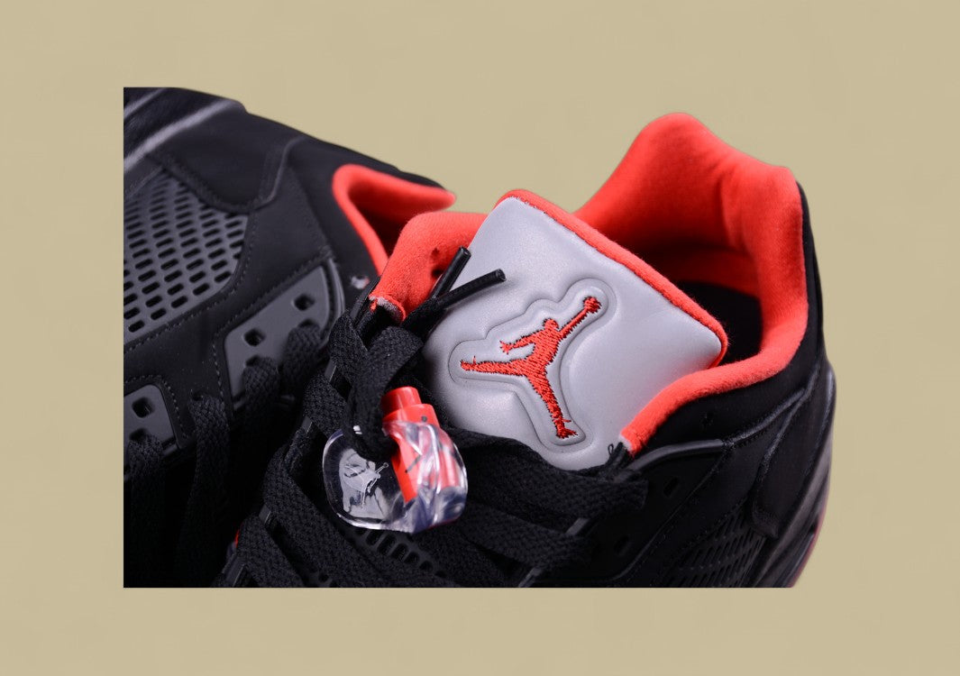Air Jordan 5 Low Black & Red