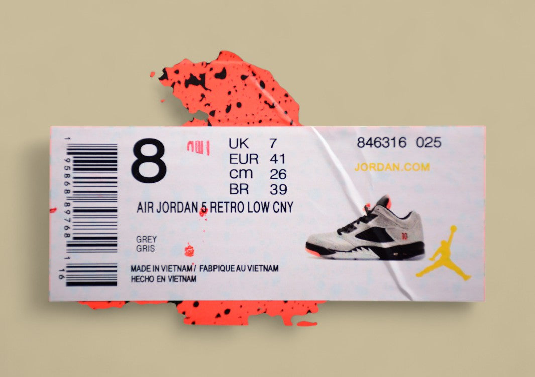 Air Jordan 5 Low Joe Cement Grey